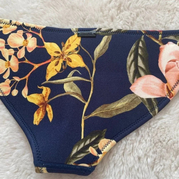 Triangl Neoprene Confetti Garden Midnight Garden Swim  Bottoms Sz S - Picture 6 of 9